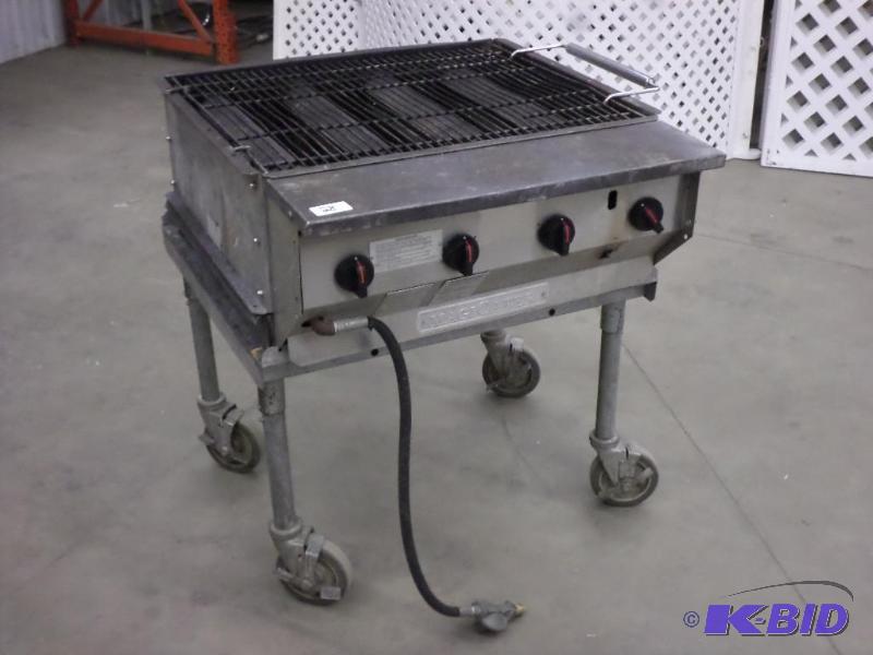 lot 28 image: Magic Cater Rolling Model LPG-30 Stainless St...