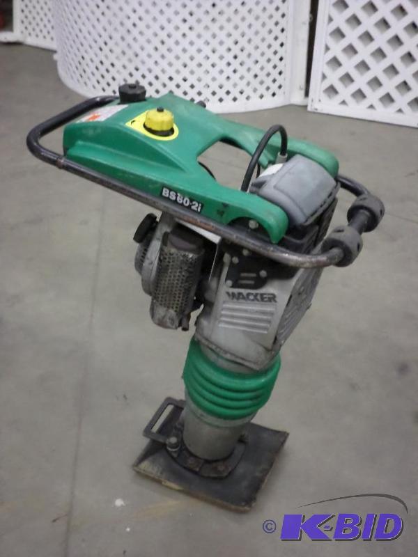 lot 6 image: Wacker BS60-2I Commercial Gas-Powered Packer,...