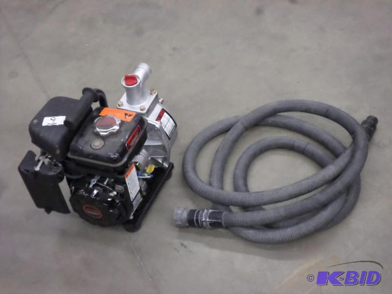 lot 9 image: Red Lion 2RLAG-1 Gas-Powered 60GPM Pump, Hose...