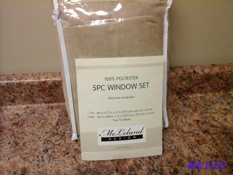 5 piece Window set