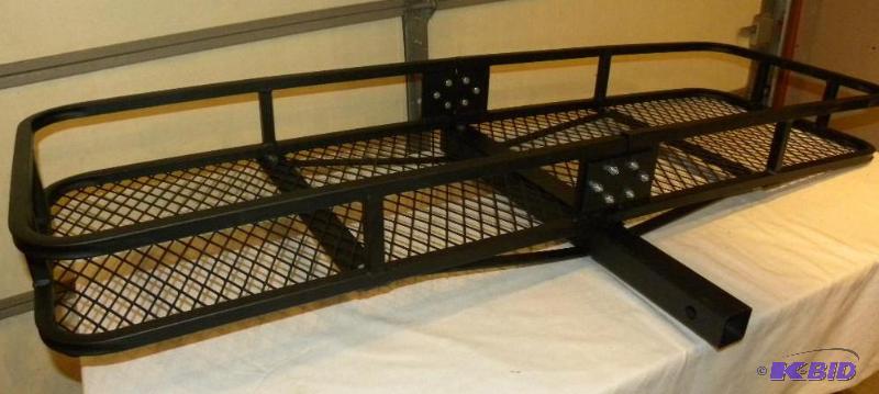 lot 2 image: Hitch Hauler Rack, all steel, 500 lb. capacit...
