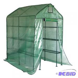 lot 25 image: Deluxe Walk-in Greenhouse, high-grade steel t...
