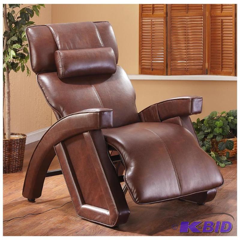 lot 41 image: Power Reclining Massage Chair, metal frame co...
