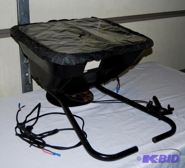 lot 60 image: 80lb ATV Broadcast Spreader, fits most metal ...