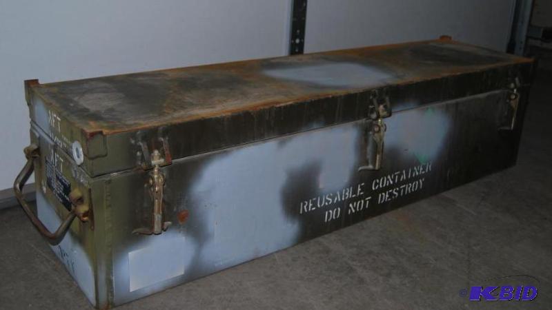 lot 70 image: U.S. Military Surplus Storage Container, all ...
