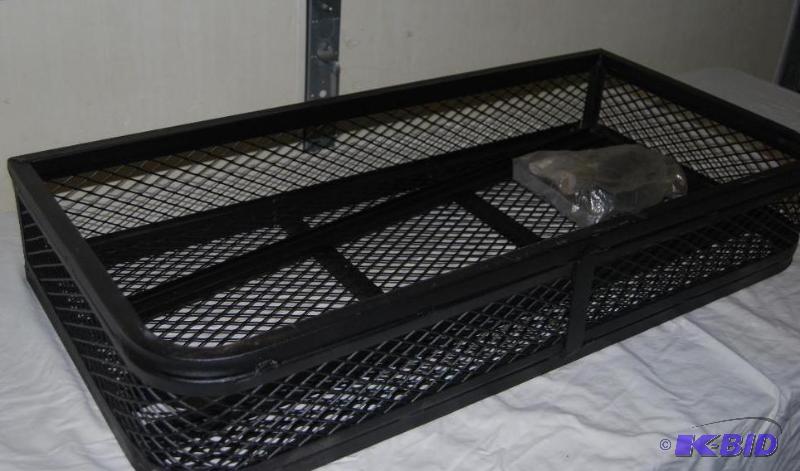 lot 77 image: ATV Front Basket, universal fit, heavy duty 3...