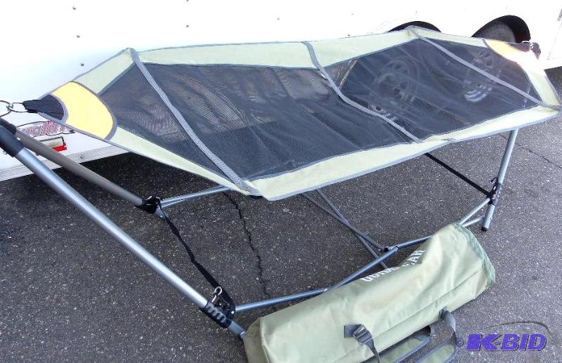 lot 84 image: Portable Folding Hammock, foldable, steel fra...
