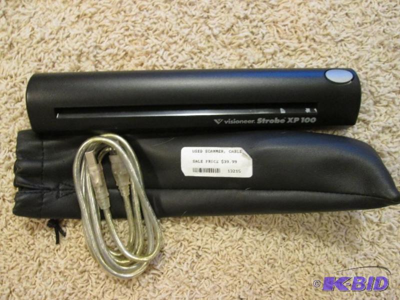 lot 33 image: Visioneer Strobe XP100 portable scanner with ...