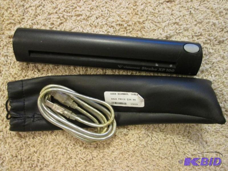 lot 36 image: Visioneer Strobe XP100 portable scanner with ...