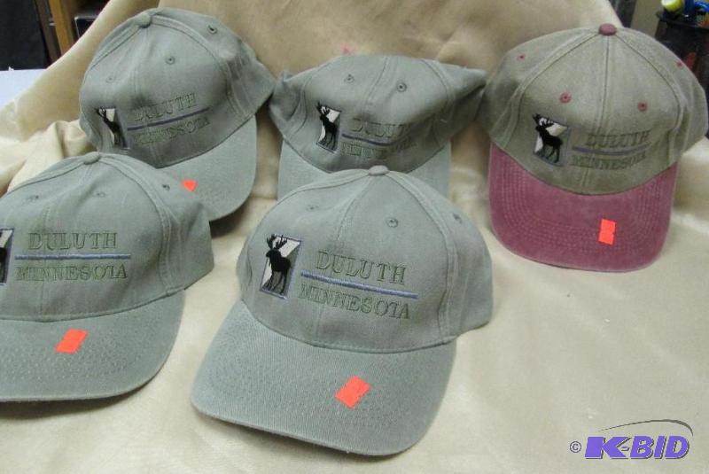 Qty 5 Duluth Minnesota hats...