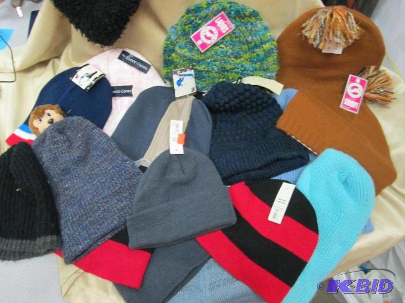Assortment of sizes, color, shapes of winter ...