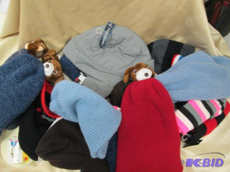 Assortment of sizes, color, shapes of winter ...