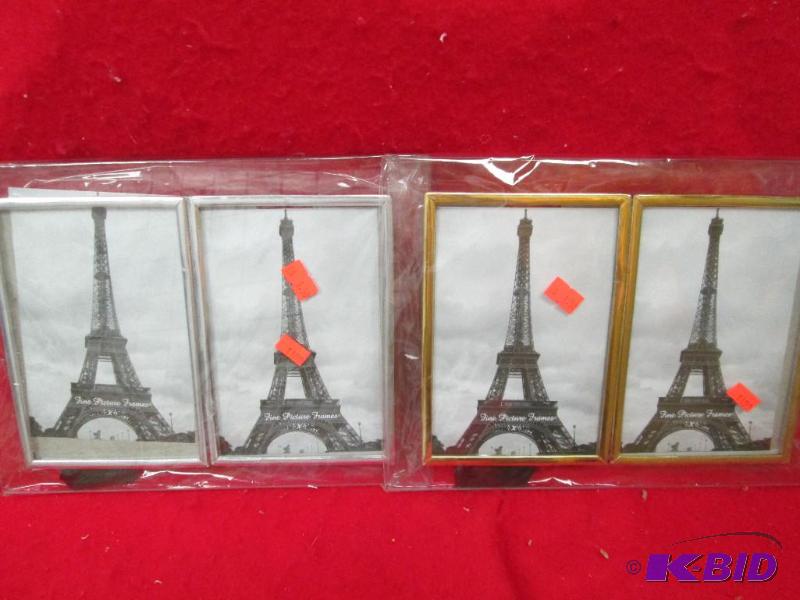 Qty 2 fine picture frames 4 x 6 frames...