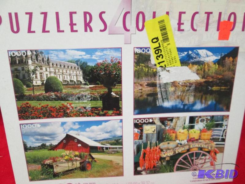Puzzle 4 Collection 4000 pieces (4 different ...