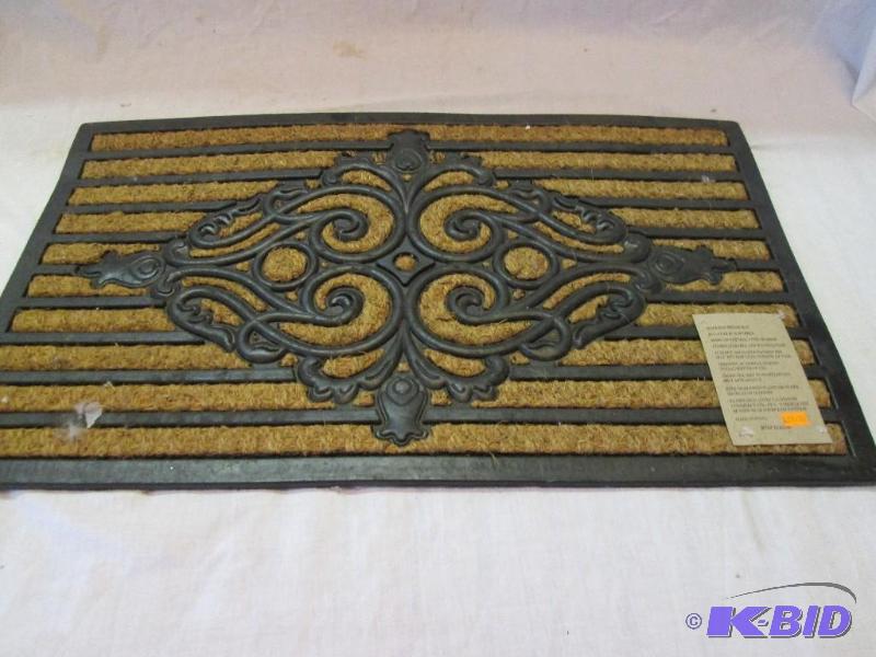 molded brush outdoor mat...