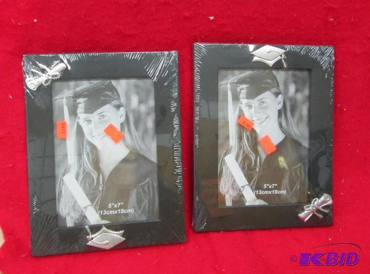 Qty 2 picture frame for graduation person 5X ...