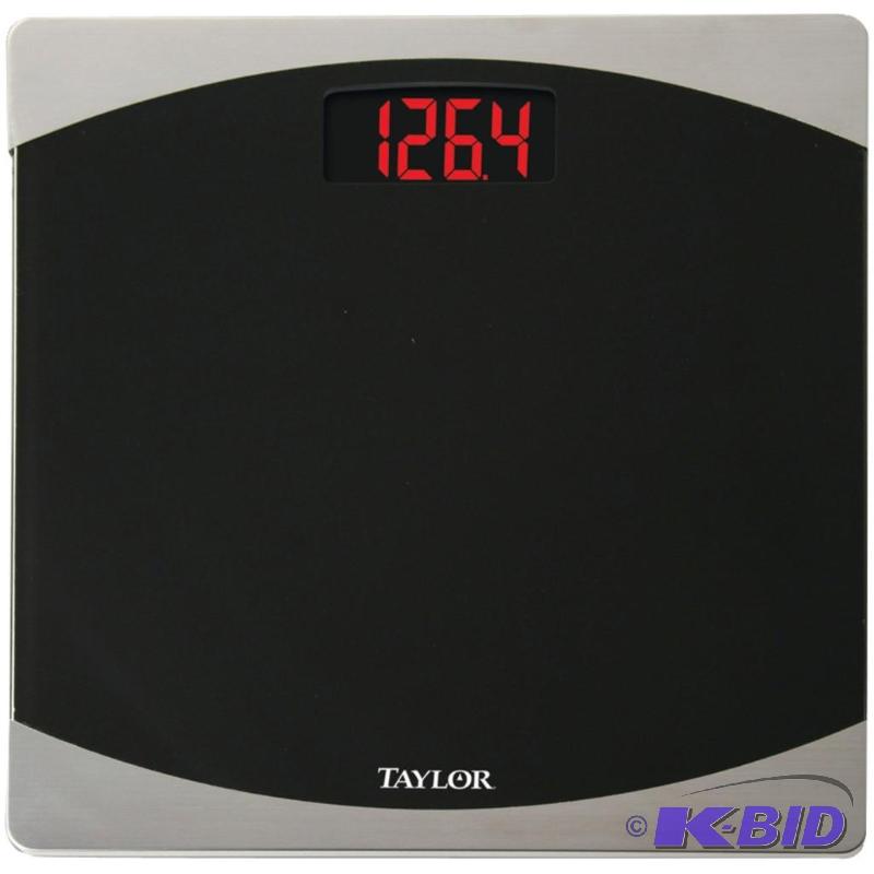 lot 22 image: Taylor Glass Digital Bath Scale