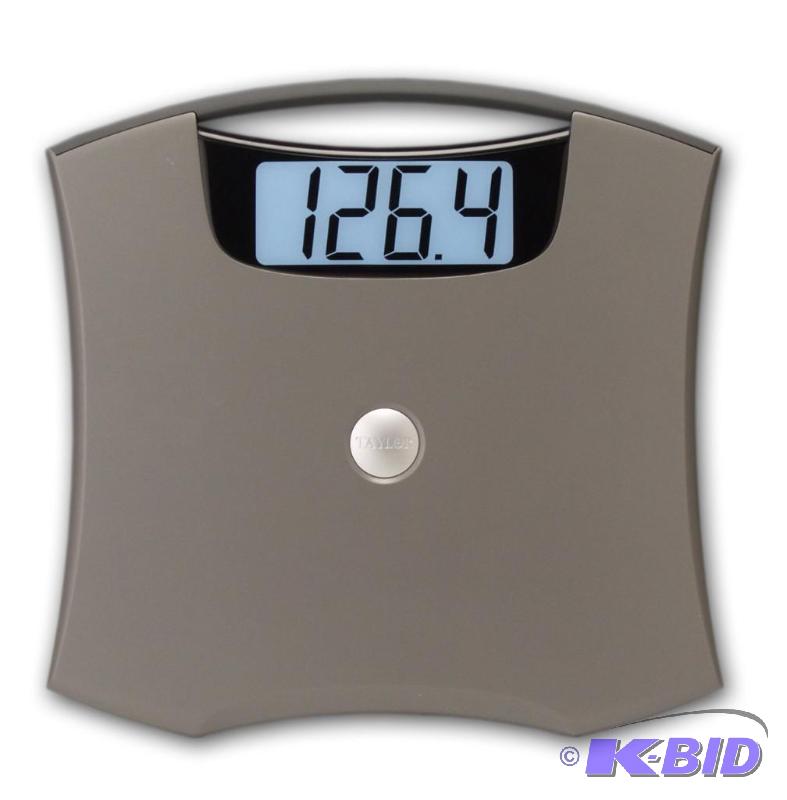 lot 23 image: Taylor 7405 Nickel Accented Lithium Scale with 2 LCD Readout