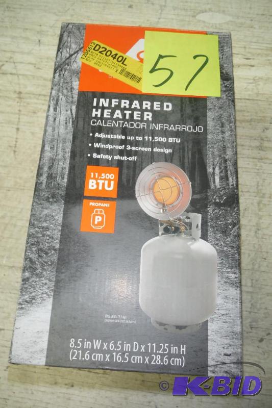 lot 57 image: Ozark Trail Portable Infrared Heater