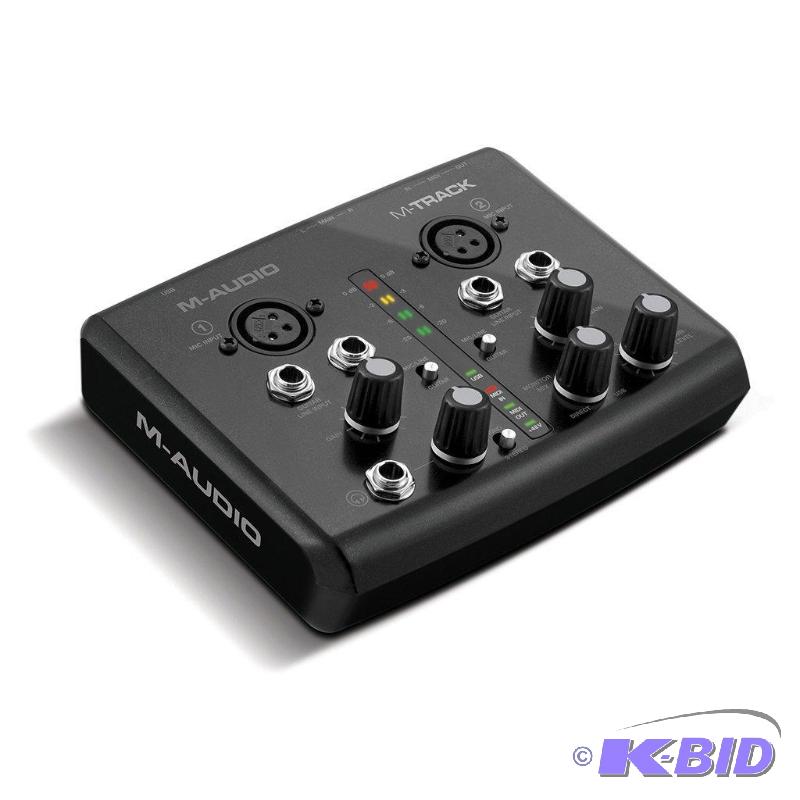 lot 67 image: M-Audio 2-Channel Portable USB Audio and MIDI Interface