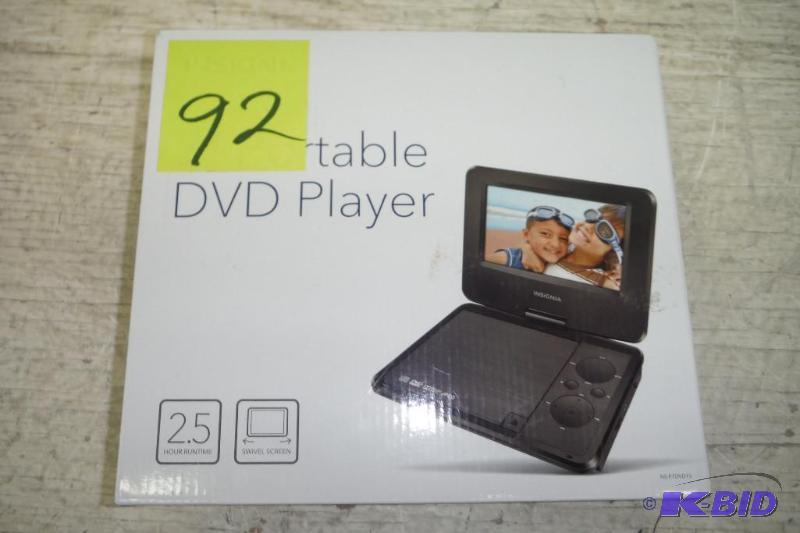 lot 92 image: Insignia 7 portable dvd player