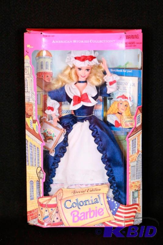 lot 108 image: 1996 Colonial Barbie NIB