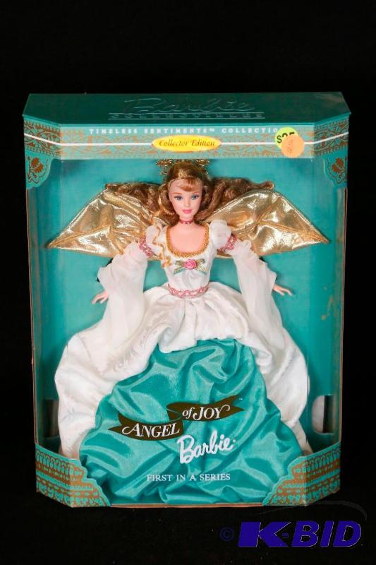lot 118 image: 1998 Angel of Joy Barbie Collectors Edition NIB