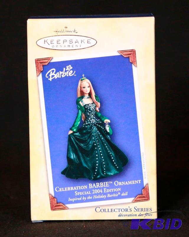 lot 131 image: 2004 Special Edition Barbie Hallmark Keepsake Ornament