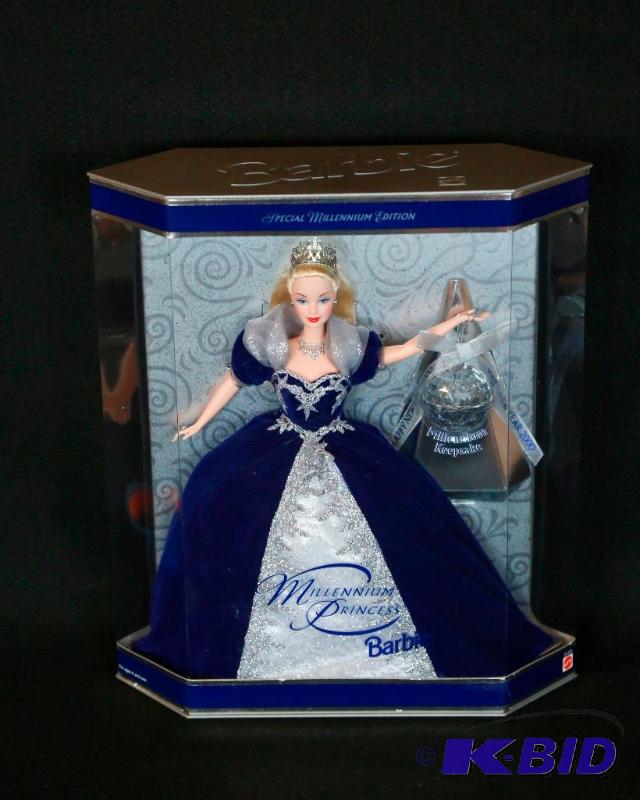lot 42 image: 2000 Millenium Princess Barbie NIB