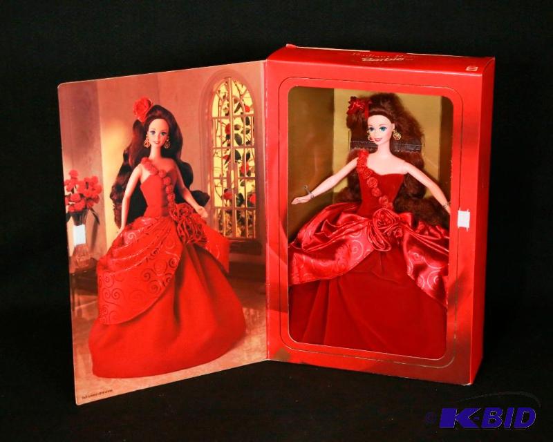 lot 49 image: 1996 Radiant Rose Barbie NIB