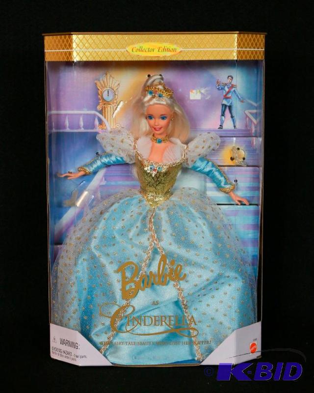 lot 50 image: 1996 Barbie as Cinderella Collector Edition NIB