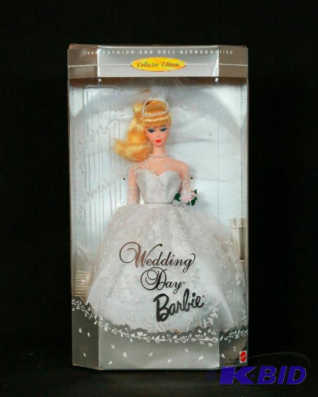 lot 53 image: 1960 Reproduction Wedding Day Barbie NIB