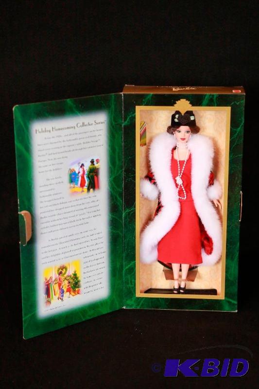 lot 67 image: 1997 Holiday Voyage Barbie NIB