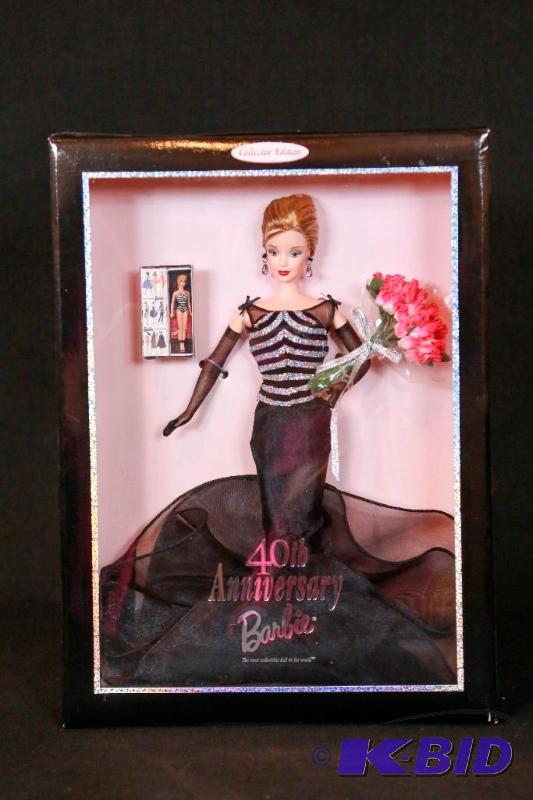 lot 78 image: 40th Anniversary Barbie Collectors Edition NIB