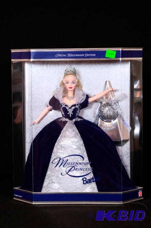 lot 81 image: 2000 Millenium Princess Barbie NIB