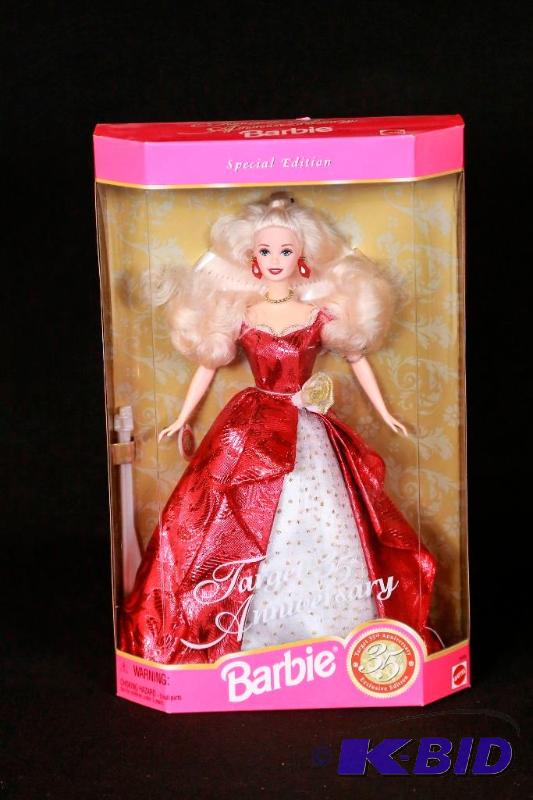 lot 87 image: Target 35th Anniversary Barbie NIB