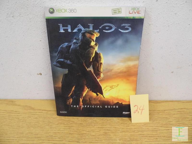 Halo 3 Xbox360 Official Guide Book