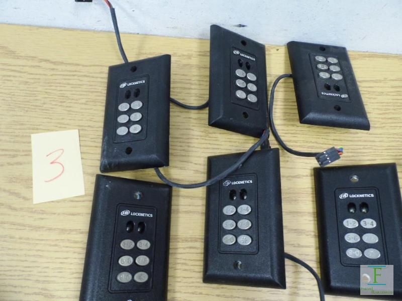6 Locknetics Keypads