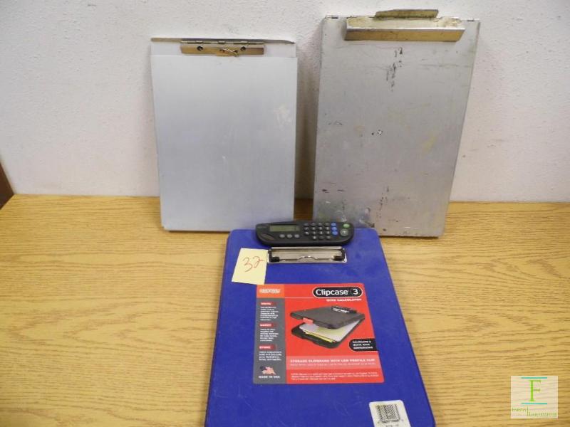 3 Clip Case Clipboards
