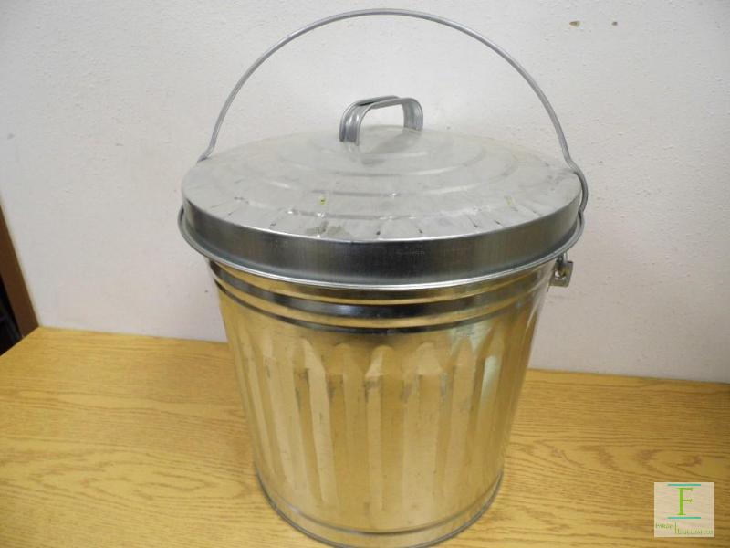 Metal Garbage Cans