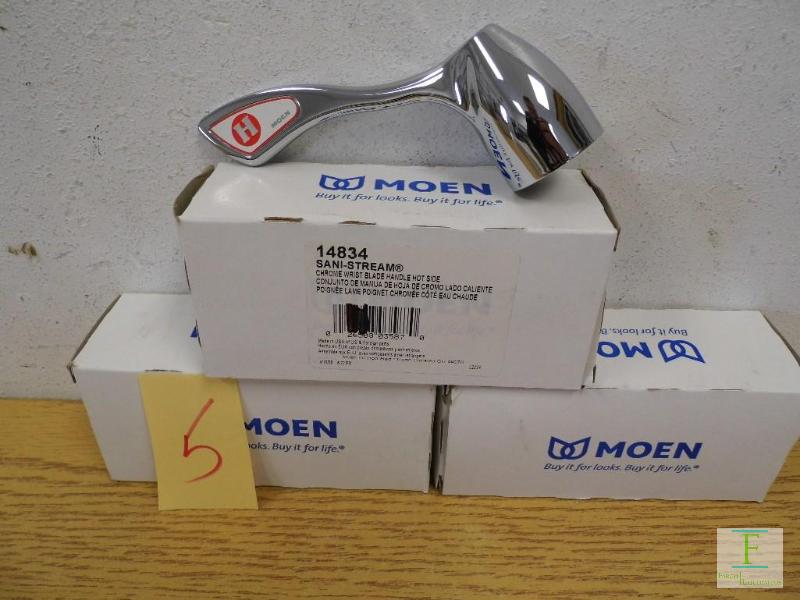 3 Moen Sani Stream Faucet Handles