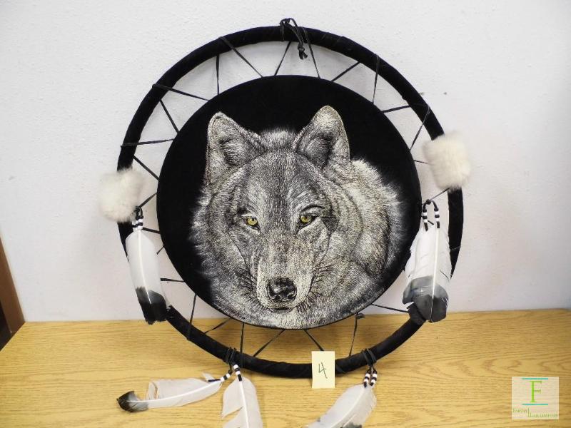 Wolf Dream Catcher