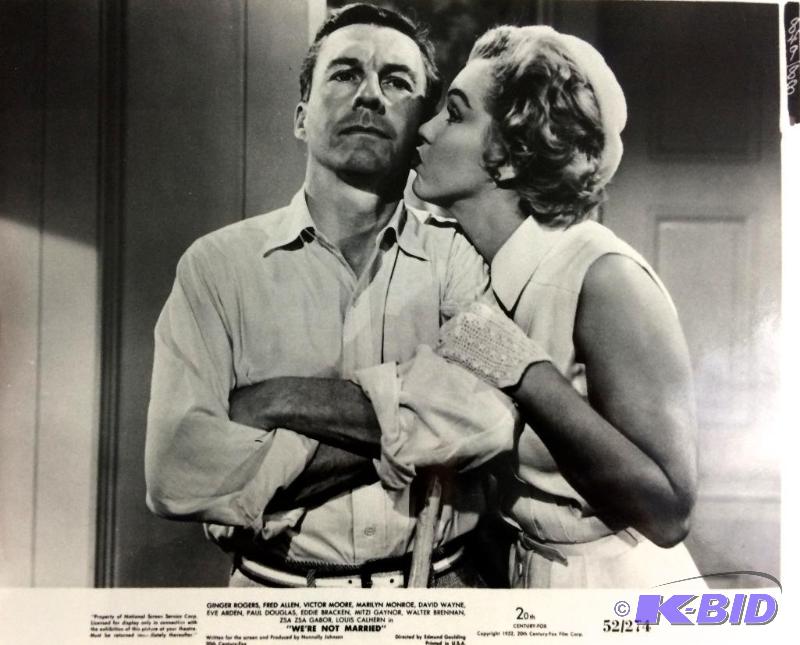 Vintage Promotional Photo of Marilyn Monroe  10 X 8