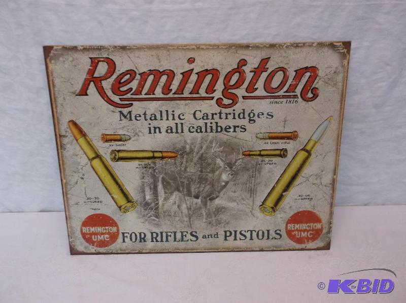lot 108 image: Remington metallic cartridges in all caliber ...
