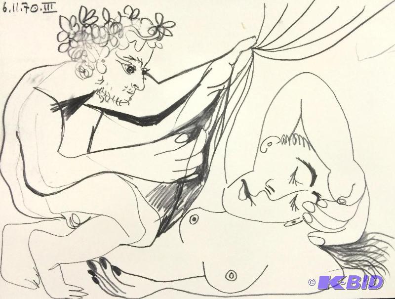 lot of 3 Picasso Lithographs The Berggruen Album