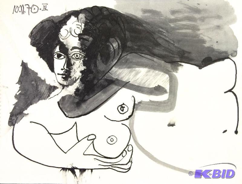 lot of 3 Picasso Lithographs The Berggruen Album