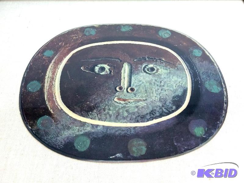 Professionally Framed Picasso Lithograph from his Famous Plate Series