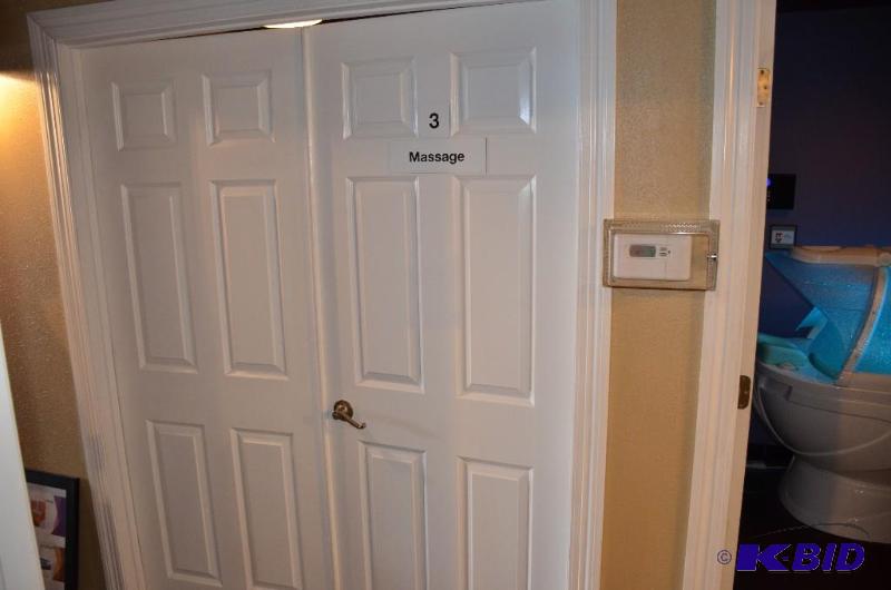 lot 103 image: 6 panel wooden doors painted white 36" w...
