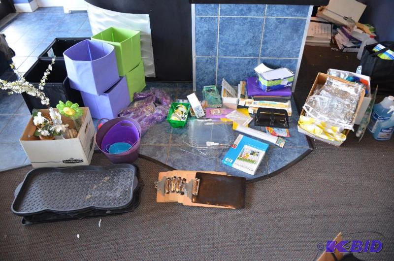 lot 117 image: Large group of office supplies - id lanyards,...
