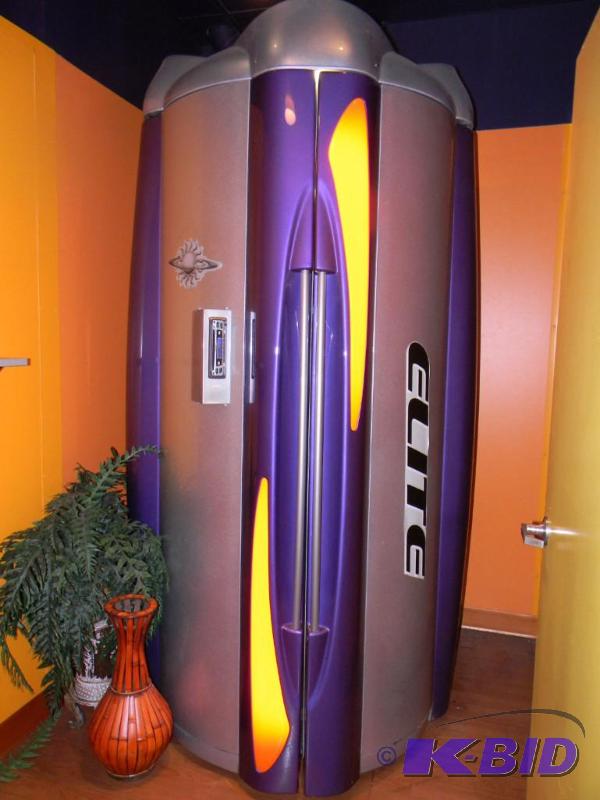 lot 3 image: Elite 56 Standup&nbspTanning Booth  mo...